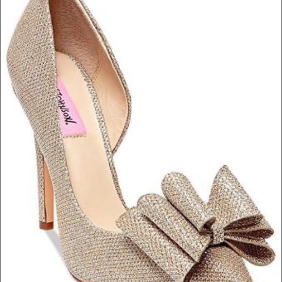 COPY - Betsy Johnson evening pumps worn once for 1-hour - Picture 2 of 2